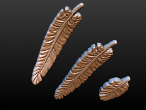 feathers 3D Принт Модель