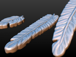 feathers 3D Принт Модель