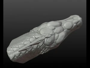 dragon head 3D Print Model