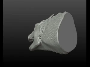 dragon head 3D Print Model