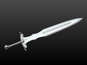 sword 3D 打印模型