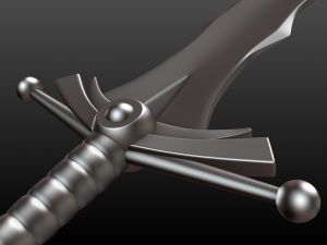 sword Modelo de Impressão 3D