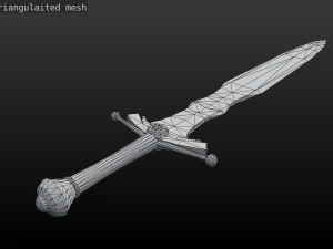 sword 3D Model