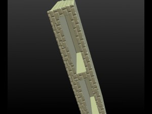 castle wall Modelo de Impressão 3D