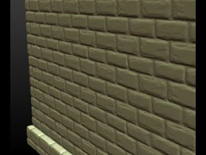 castle wall 3D Print Model