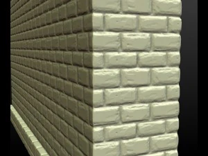 castle wall 3D Print Model