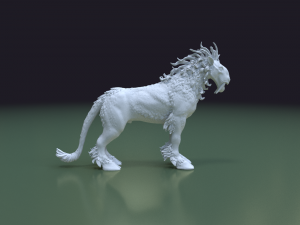 fantasy beast Modèles 3D en vedette