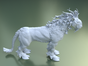 fantasy beast Modèles 3D en vedette