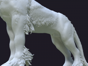 fantasy beast Modèles 3D en vedette