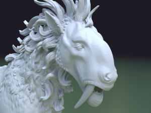 fantasy beast Modèles 3D en vedette