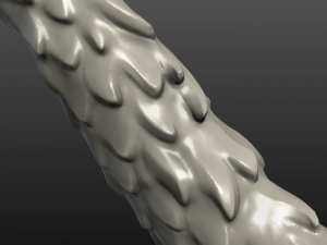 wolf tail 3D Принт Модель
