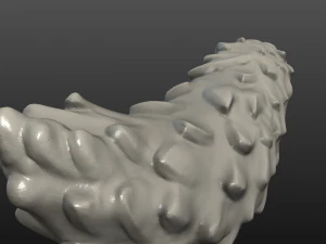 wolf tail 3D Print Model