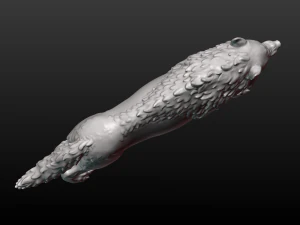 fantasy wolf 3D Print Model