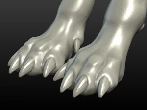 fantasy wolf 3D Print Model