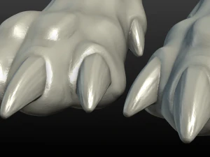 fantasy wolf 3D Print Model