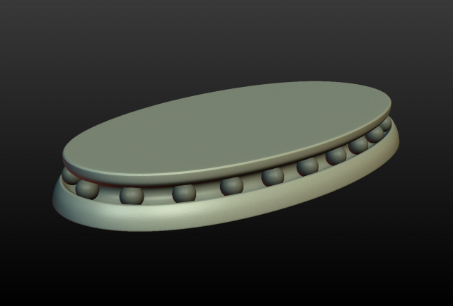 base for sculpture Modello di stampa 3D .c4d .max .obj .3ds .fbx .stl .blend 