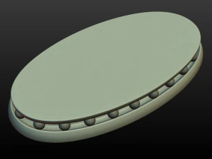 base for sculpture 3D Print Model