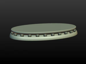 base for sculpture 3D Print Model