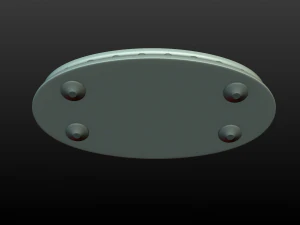 base for sculpture 3D Print Model
