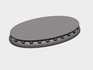base for sculpture Modello di stampa 3D
