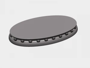 base for sculpture 3D Print Model