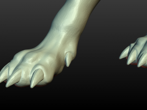wolf figurine 3D Принт Модель