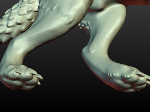 wolf figurine 3D Принт Модель