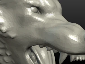 wolf figurine 3D Print Model
