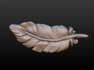 feather 3D Print Model