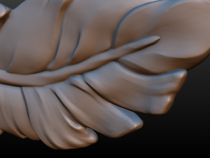 feather Modelo de Impressão 3D