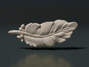 feather 3D Print Model