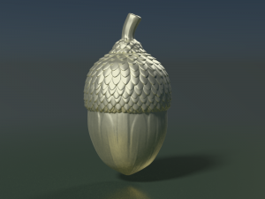 Acorn 3D Print Model