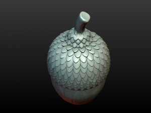 Acorn 3D Print Model