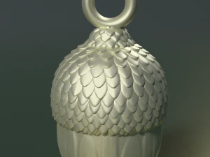 acorn pendant 3D Print Model