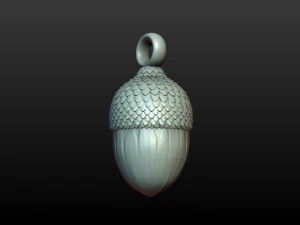 acorn pendant 3D Print Model