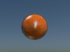 Acorn low poly 3D Model