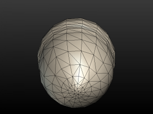 Acorn low poly 3D Model