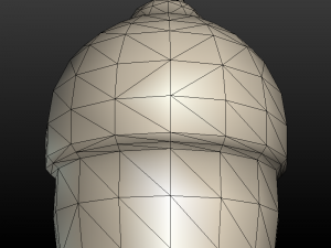 Acorn low poly 3D Model