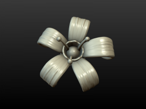 flower print ready 3D Baskı Modeli
