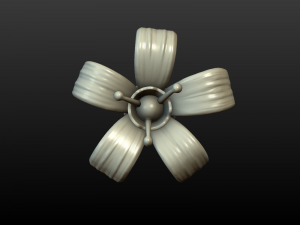 flower print ready 3D Baskı Modeli