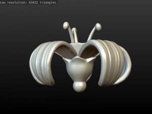flower print ready 3D Baskı Modeli