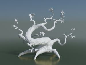 printable fantasy tree 3D Print Model