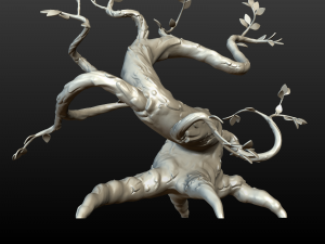 printable fantasy tree 3D प्रिंट मॉडल