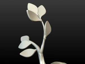 인쇄 가능한 판타지 나무 3D 프린트 모델