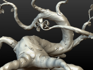 printable fantasy tree 3D प्रिंट मॉडल