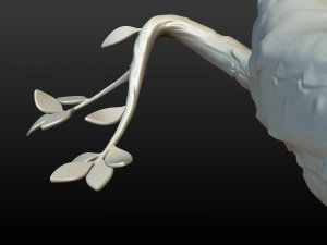 printable fantasy tree 3D प्रिंट मॉडल