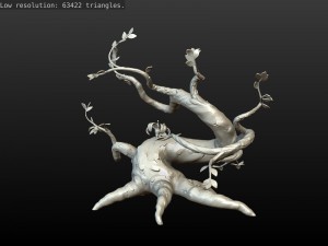 printable fantasy tree 3D प्रिंट मॉडल