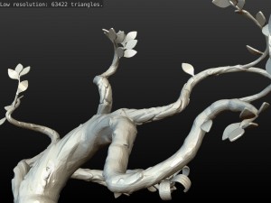 printable fantasy tree 3D प्रिंट मॉडल