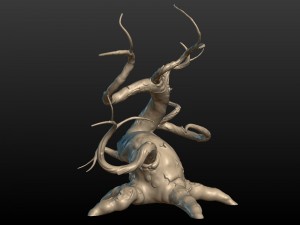 dried tree Model do druku 3D