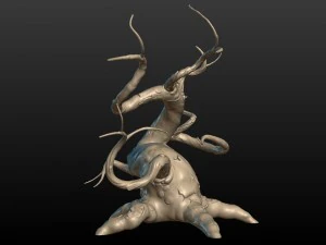 dried tree 3D Print Model